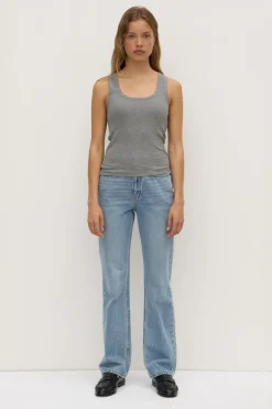 Robyn Scoop Neck Rib Tank^Assembly Label Fashion