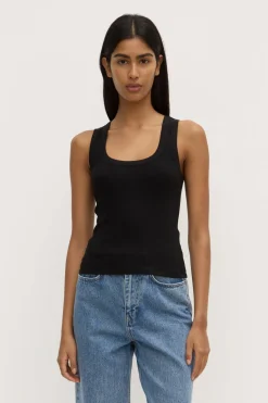 Robyn Scoop Neck Rib Tank^Assembly Label Clearance