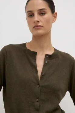 Semra Cotton Cashmere Cardigan^Assembly Label Fashion