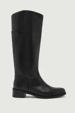 Stevie Leather Riding Boot^Assembly Label Clearance