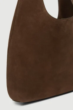 Suede Hobo Bag^Assembly Label Discount