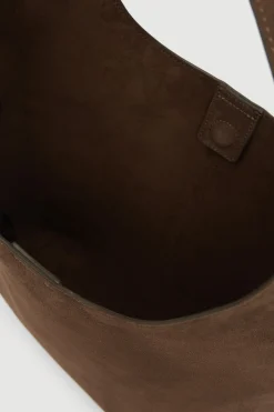 Suede Hobo Bag^Assembly Label Discount