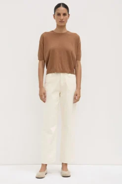 Vanya Cotton Cashmere Knit Tee^Assembly Label Discount