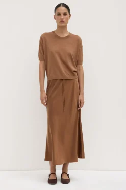 Vanya Cotton Cashmere Knit Tee^Assembly Label Discount