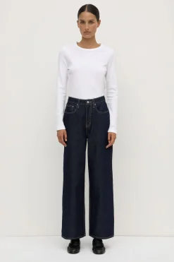 Wide Leg Jean^Assembly Label New