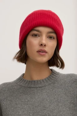 Wool Cashmere Rib Beanie^Assembly Label Best